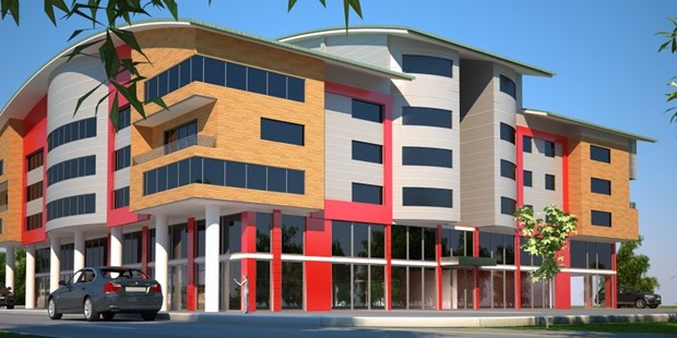 afyon belediyesi hizmet binası